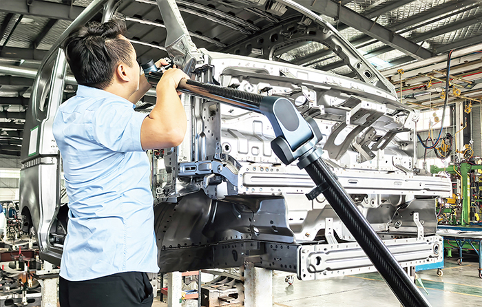 Body panel size accuracy inspection