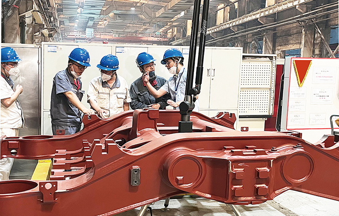 Detection of the dimensional accuracy of the bogie