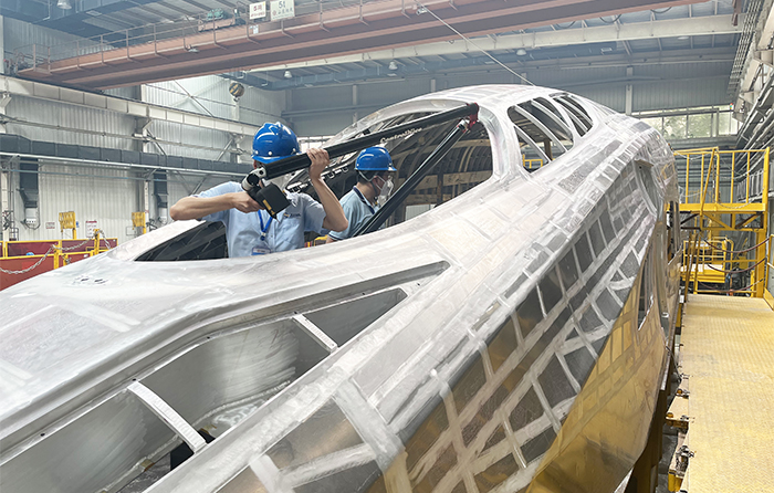 Driver's cab size accuracy inspection