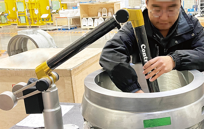 Workpiece contour accuracy inspection